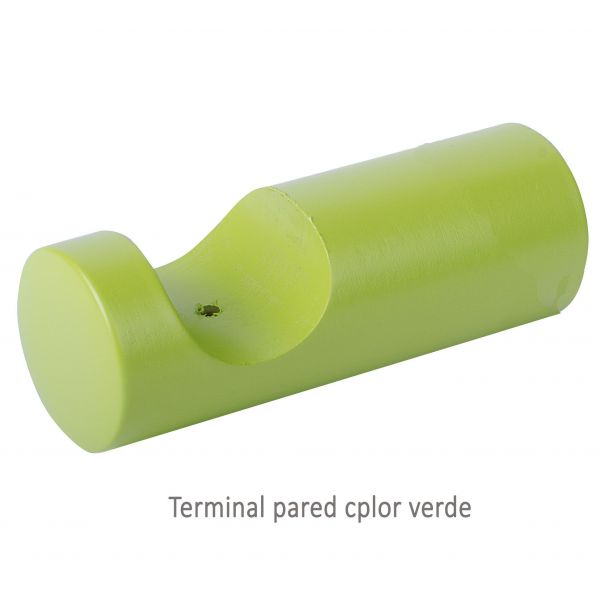 Barra color verde terminal Bola