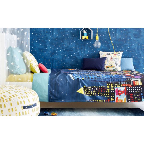 PINK CITY Papel pintado infantil