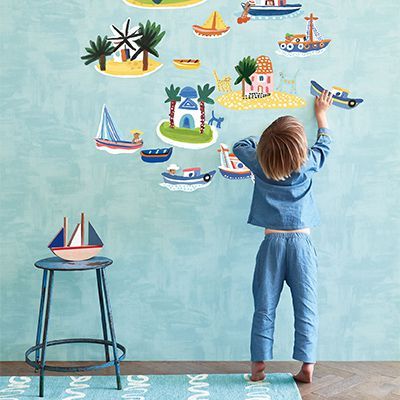MONKEY BARS papel pintado infantil 2