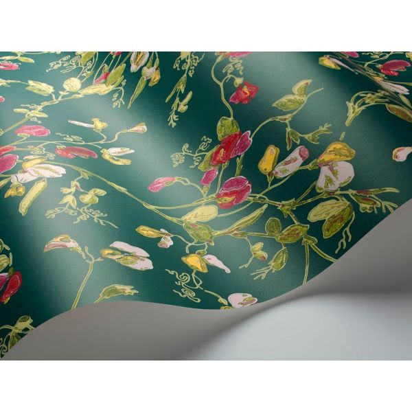 Papel pintado SWEET PEA VERDE