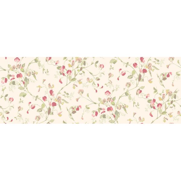 Papel pintado SWEET PEA cereza
