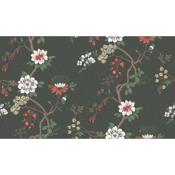Papel pintado CAMELLIA coral