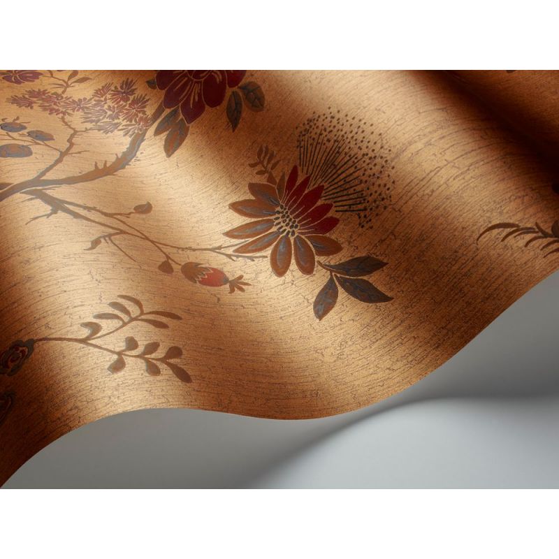 Papel pintado CAMELLIA coral