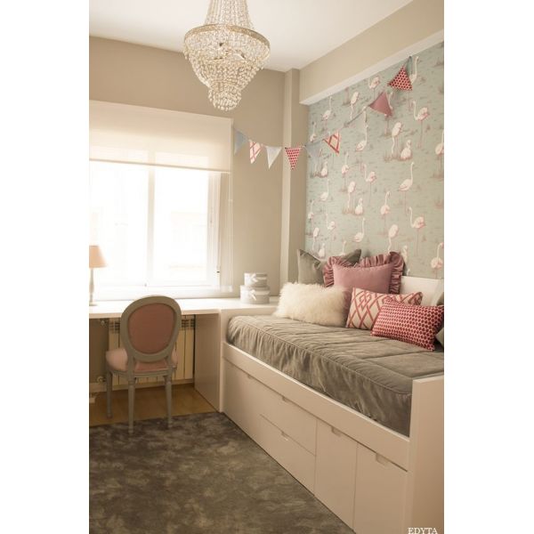 Papel pintado Flamingos