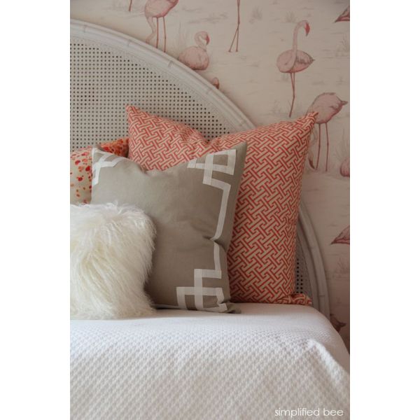 Papel pintado Flamingos