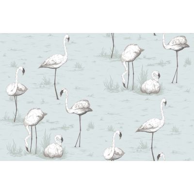 Papel pintado Flamingos