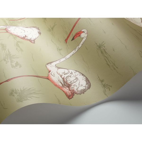 Papel pintado Flamingos