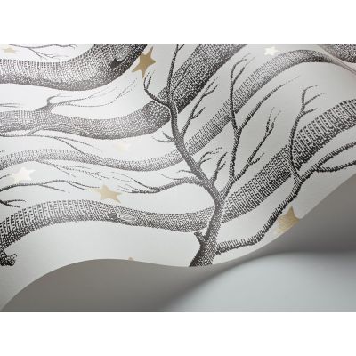 Papel pintado Woods & Pears gris pera oro 2