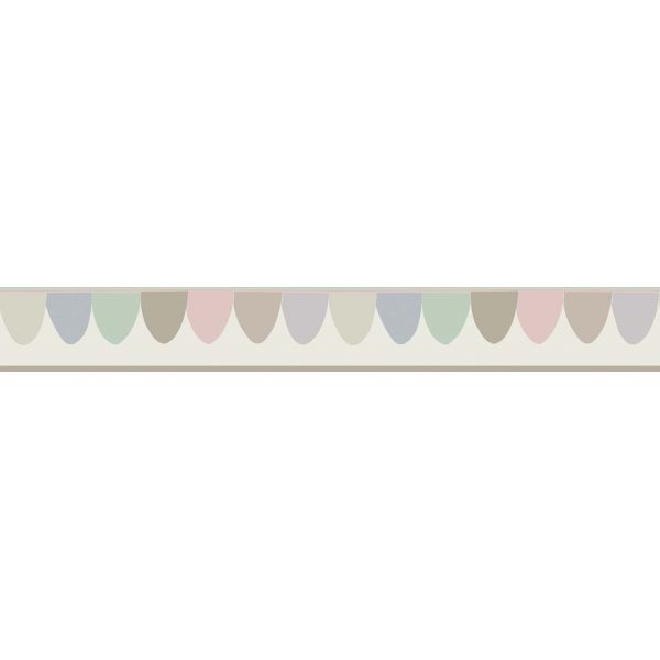 Papel pintado Scaramouche Border rosa