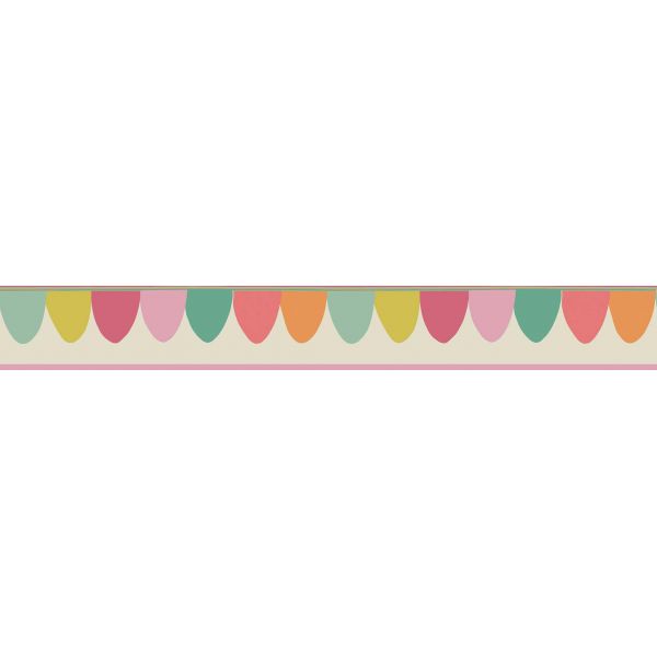 Papel pintado Scaramouche Border rojo