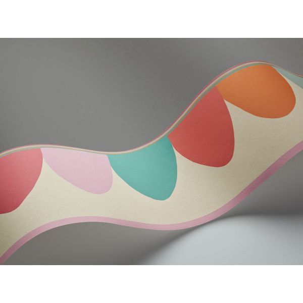 Papel pintado Scaramouche Border rojo