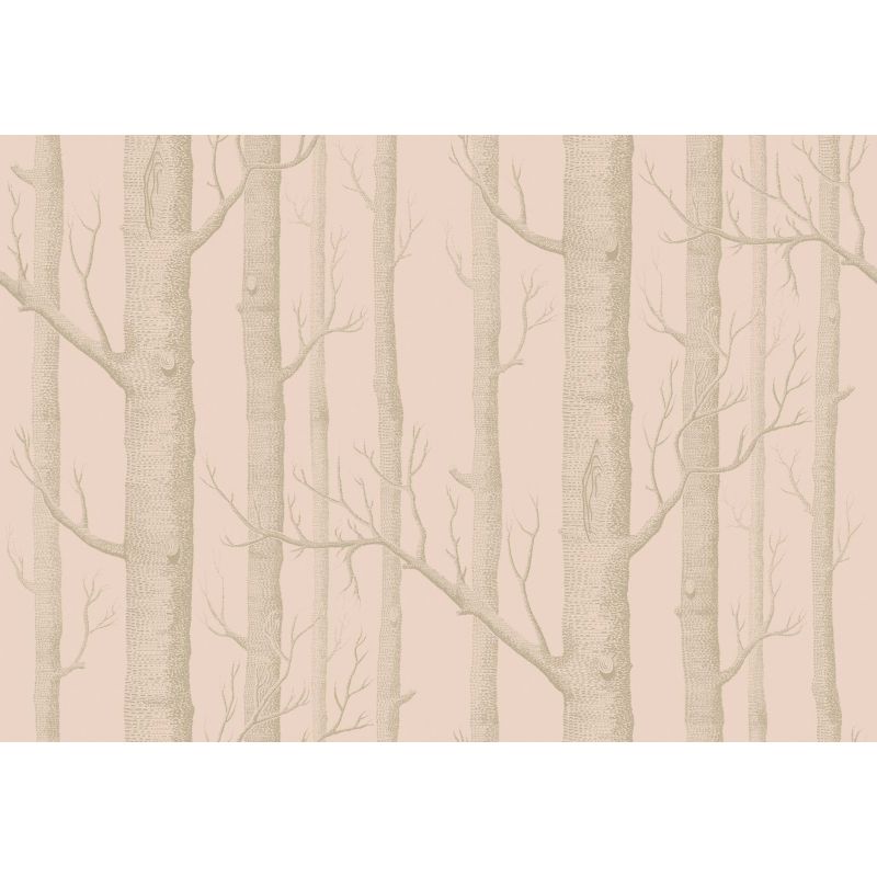 Papel pintado Woods & Pears gris pera oro
