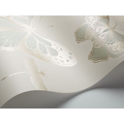 Papel pintado Woods & Pears gris pera oro 2