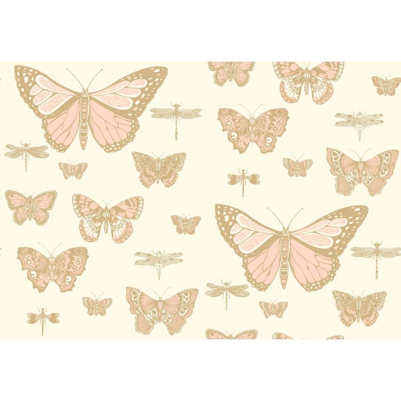 Papel pintado Woods & Pears gris pera oro