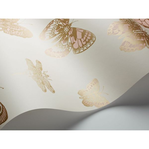 Papel pintado Woods & Pears gris pera oro