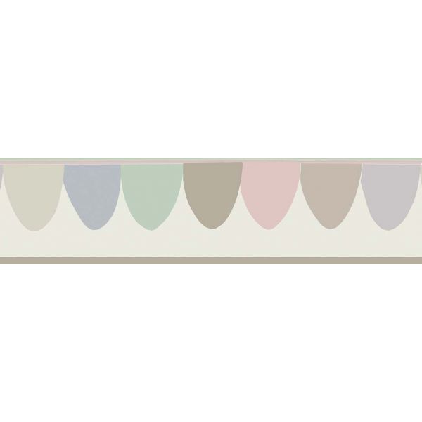 Papel pintado Scaramouche Border rosa