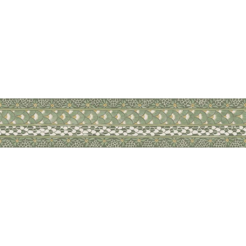 Cenefa papel pintado ARDMORE BORDER musgo