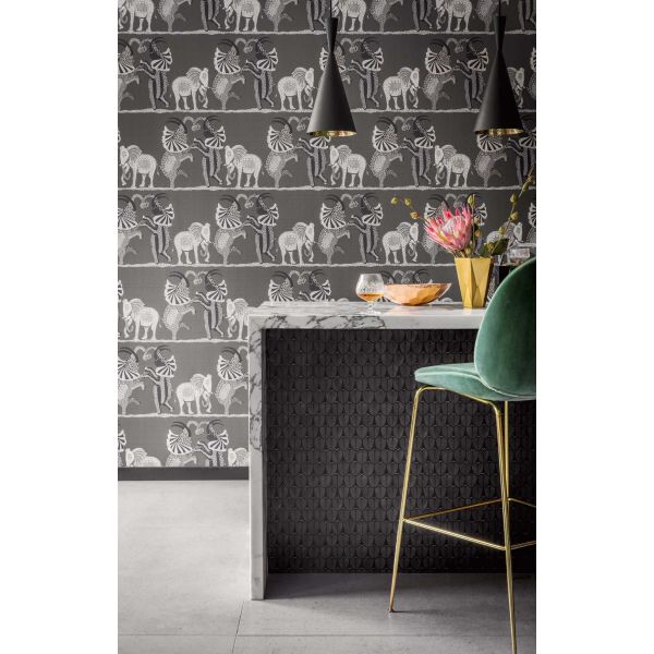 Papel pintado SENZO SPOT verde
