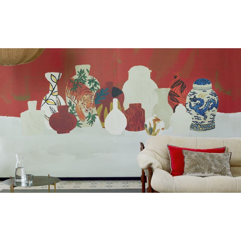ÉLITIS Mural Panorámica  Tigre et dragon