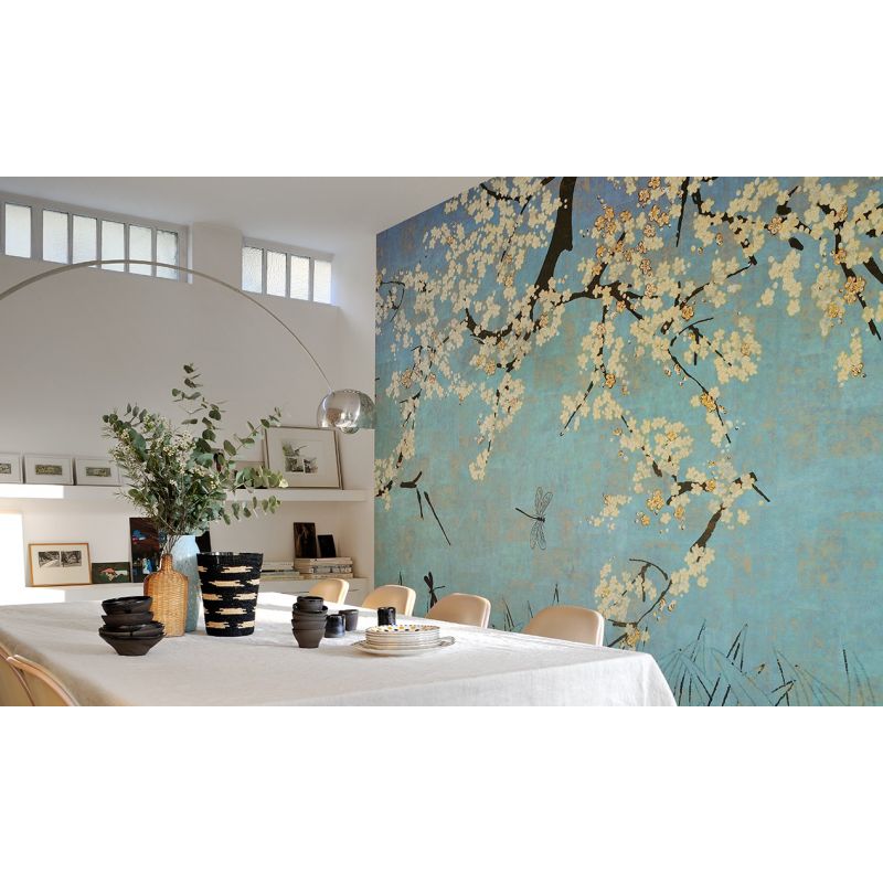 Mural Panorámica Les cerisiers...