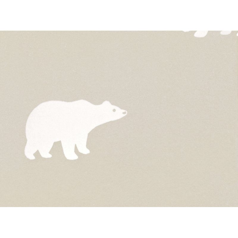 ARCTIC BEAR papel pintado infantil