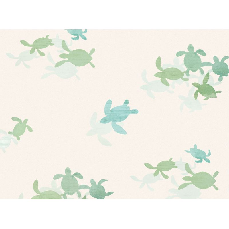TINY TURTLES papel pintado infantil