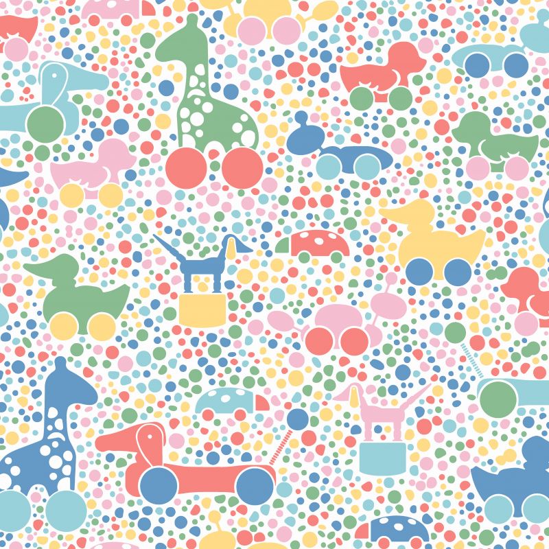 Papel pintado infantil BRIODots multi