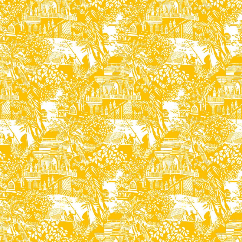 Papel pintado Olimpo Amarillo de...