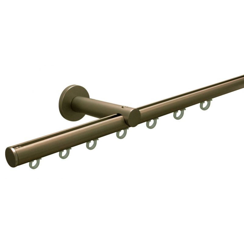20mm - Riel para cortina bronce viejo...