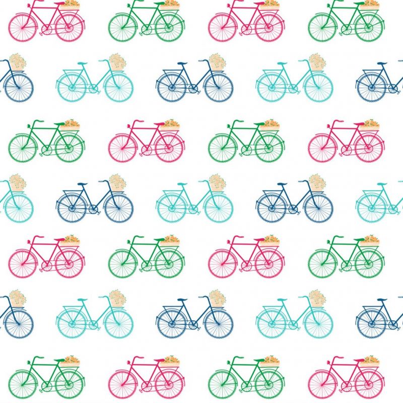 GASTÓN & DANIELA tela BICICLETAS
