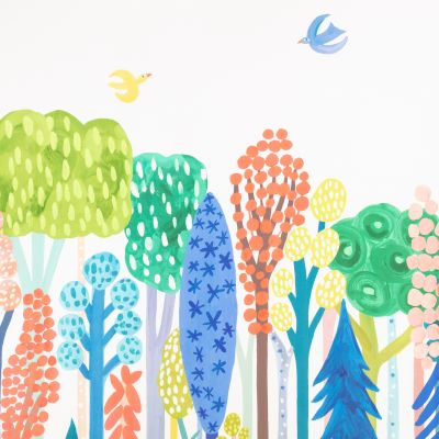 TELA INFANTIL Rainbow Forest