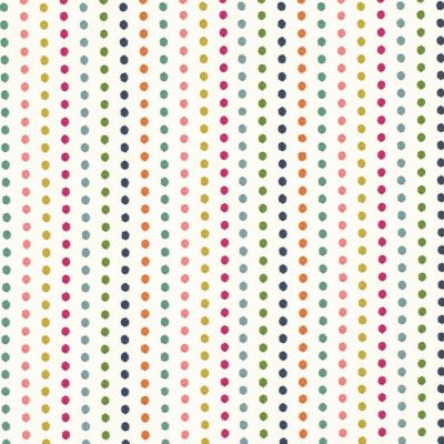 TELA INFANTIL BORDADA Dotty...