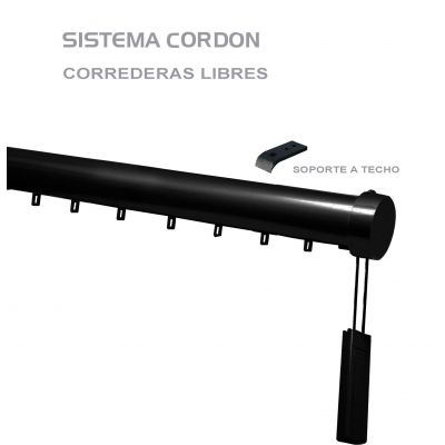 40mm. BARRA PARA CORTINA...